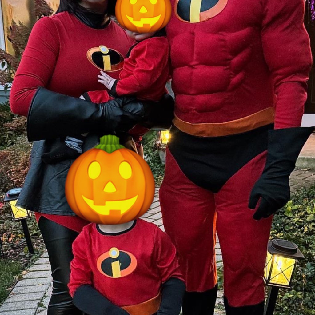 Full Set Of The Incredibles Family Costumes